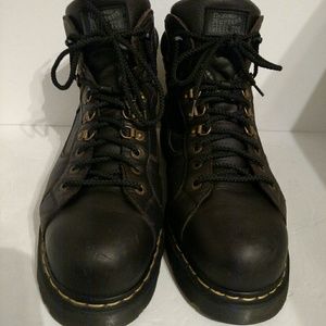 Dr. Matens Air Wair Steel Toe Safty Shoes Size 14